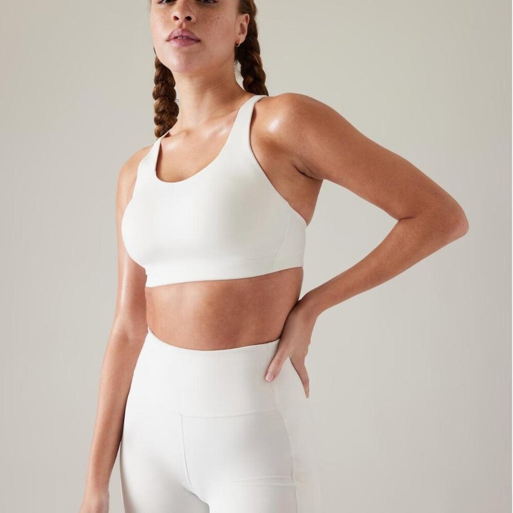 Athleta White Sports Bra